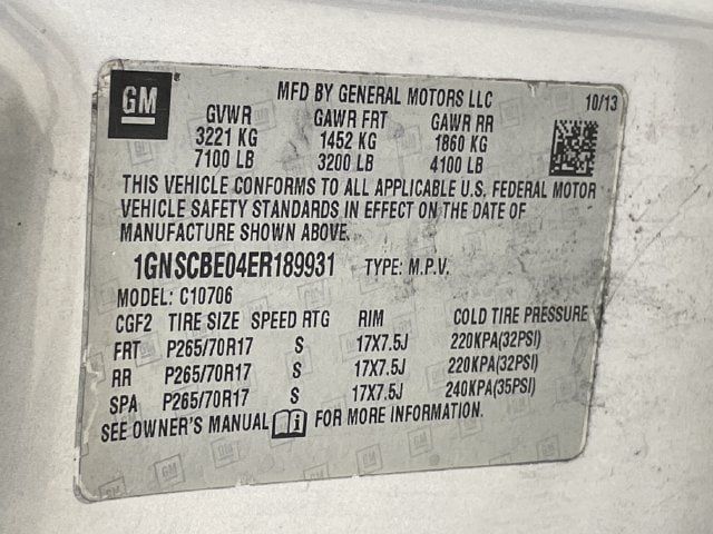 Used 2014 Chevrolet Tahoe LT RWD image 27