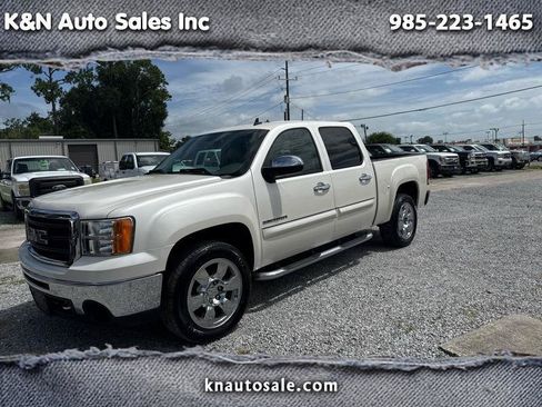 Used 2011 GMC Sierra 1500 SLT w/ SLT White Diamond Edition RWD image 1