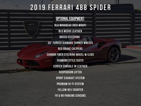 Used 2019 Ferrari 488 Spider image 5
