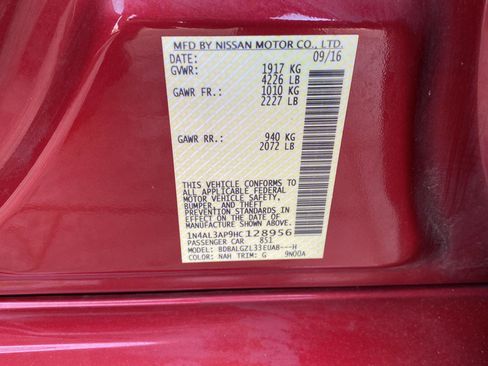 Used 2017 Nissan Altima 2.5 S w/ Power Driver Seat Package FWD image 12