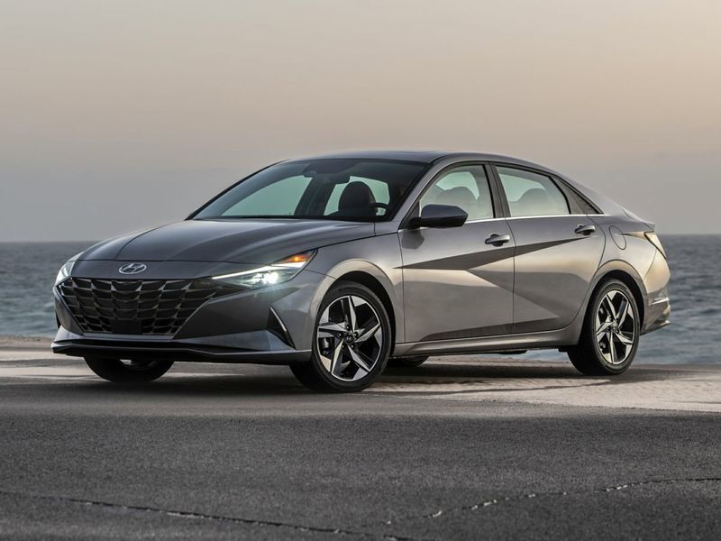 Used 2022 Hyundai Elantra Blue w/ Cargo Package image 1