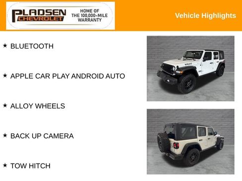 Used 2025 Jeep Wrangler Unlimited Sport AWD/4WD image 9