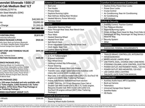 Certified 2020 Chevrolet Silverado 1500 LT w/ All-Star Edition image 33