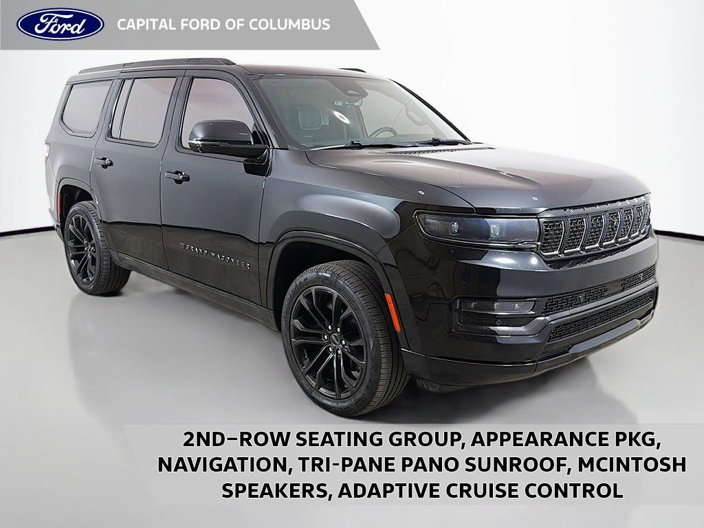 Used 2022 Jeep Grand Wagoneer Series II w/ Quick Order Packagew 28T AWD/4WD 360° Tour
