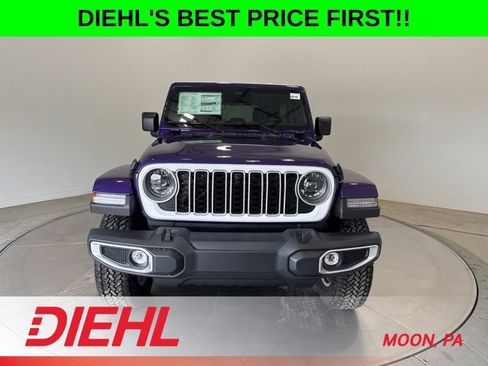 New 2026 Jeep Wrangler Unlimited Sahara w/ Whitecap Package AWD/4WD image 2