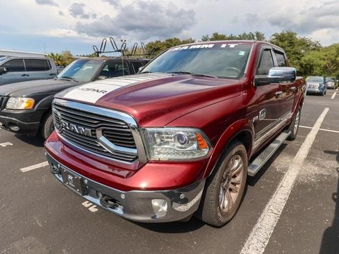 Used 2017 RAM 1500 Laramie Longhorn w/ Protection Group AWD/4WD image 2