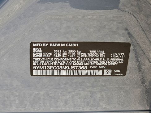 Used 2022 BMW X3 M w/ Competition Package AWD/4WD image 34