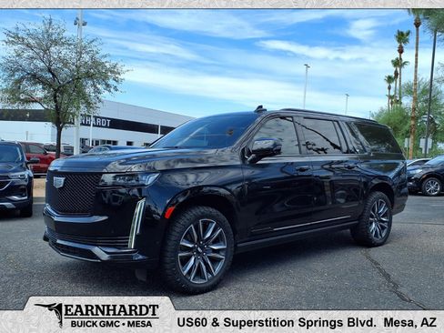 Used 2021 Cadillac Escalade ESV Sport w/ Driver Assist Tech Package AWD/4WD image 1