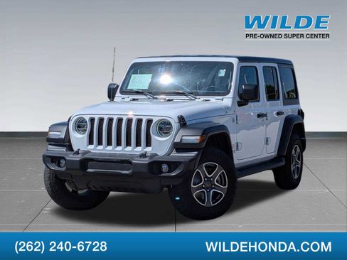 Used 2021 Jeep Wrangler Unlimited Sport AWD/4WD image 1