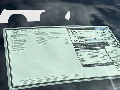 New 2025 Mercedes-Benz GLA 250 image 27