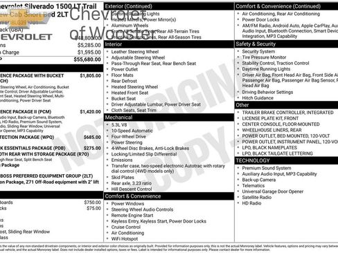 Used 2020 Chevrolet Silverado 1500 LT Trail Boss image 17