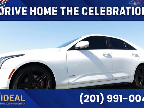 Used 2021 Cadillac CT4 V w/ Technology Package AWD/4WD image 5