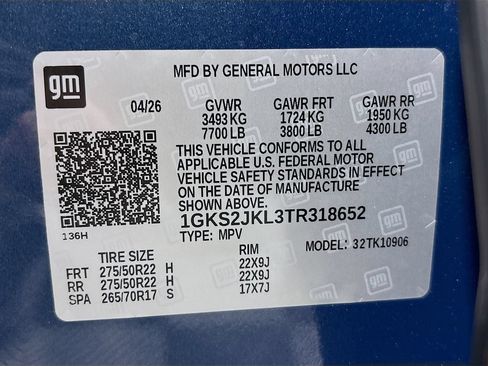New 2026 GMC Yukon XL Denali AWD/4WD image 35