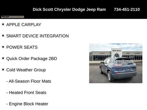 Used 2020 Jeep Cherokee Latitude Plus w/ Cold Weather Group AWD/4WD image 24
