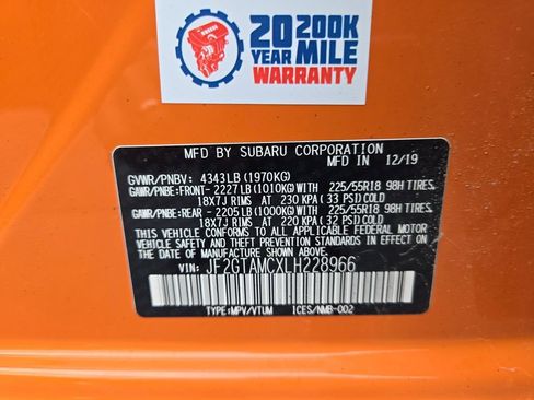 Used 2020 Subaru Crosstrek 2.0i Limited image 29