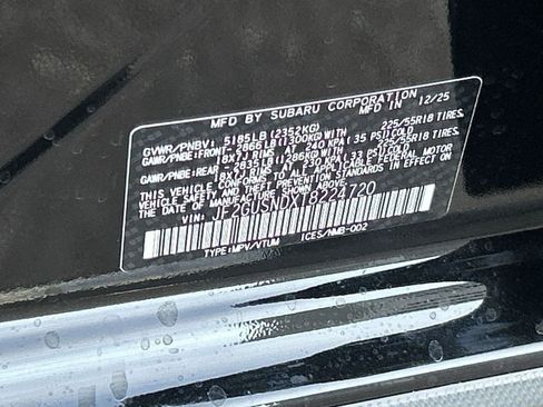 New 2026 Subaru Crosstrek 2.5i Limited w/ Convenience Package AWD/4WD image 28