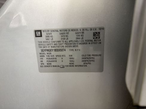 Used 2011 Cadillac SRX 2WD image 19