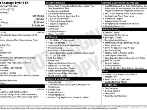 Used 2026 Kia Sportage EX image 40