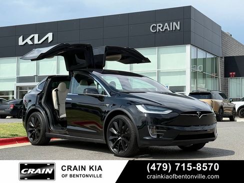 Used 2020 Tesla Model X Long Range AWD/4WD image 2