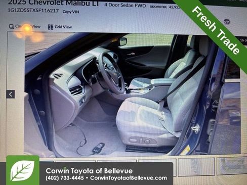 Used 2025 Chevrolet Malibu LT FWD image 13