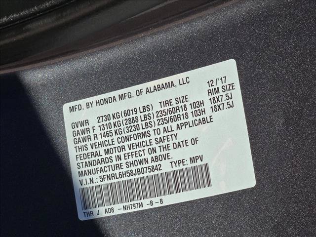 Used 2018 Honda Odyssey EX image 24