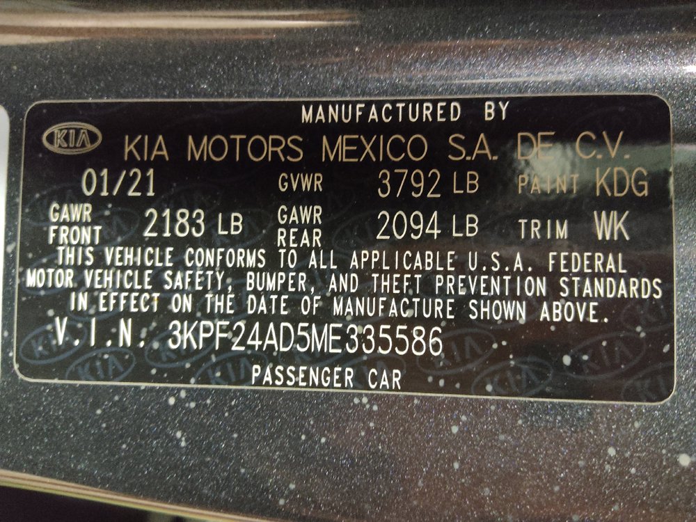 Used 2021 Kia Forte LXS FWD image 33