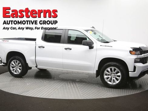 Used 2021 Chevrolet Silverado 1500 Custom w/ LPO, Dark Essentials Package AWD/4WD image 48