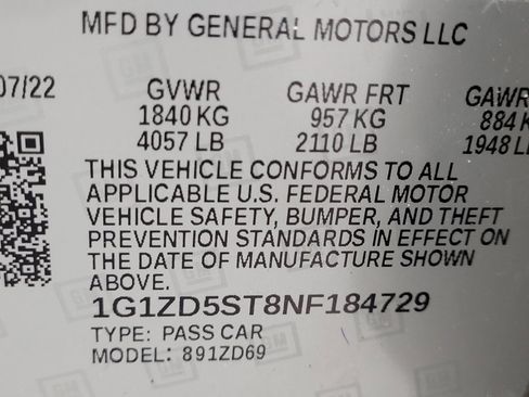 Used 2022 Chevrolet Malibu LT FWD image 33