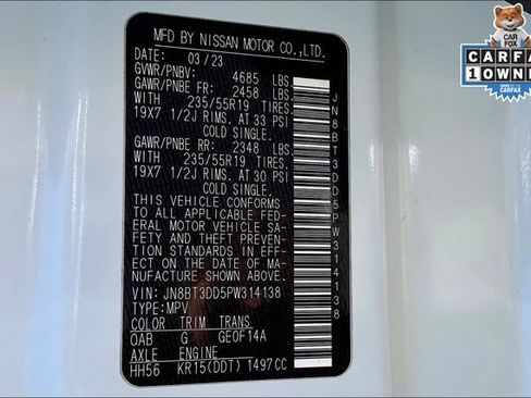 Used 2023 Nissan Rogue Platinum image 32