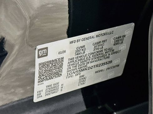 Used 2026 Chevrolet Tahoe LS w/ LPO, Dark Essentials Package RWD image 33