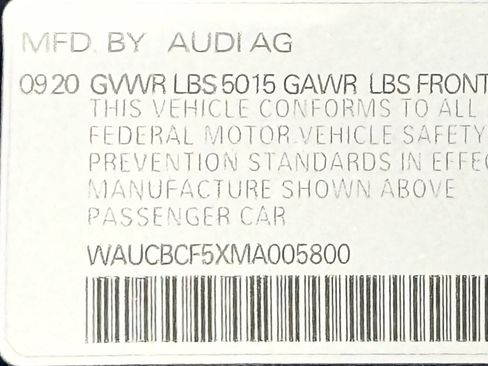 Used 2021 Audi A5 2.0T Premium Plus w/ Premium Plus image 52