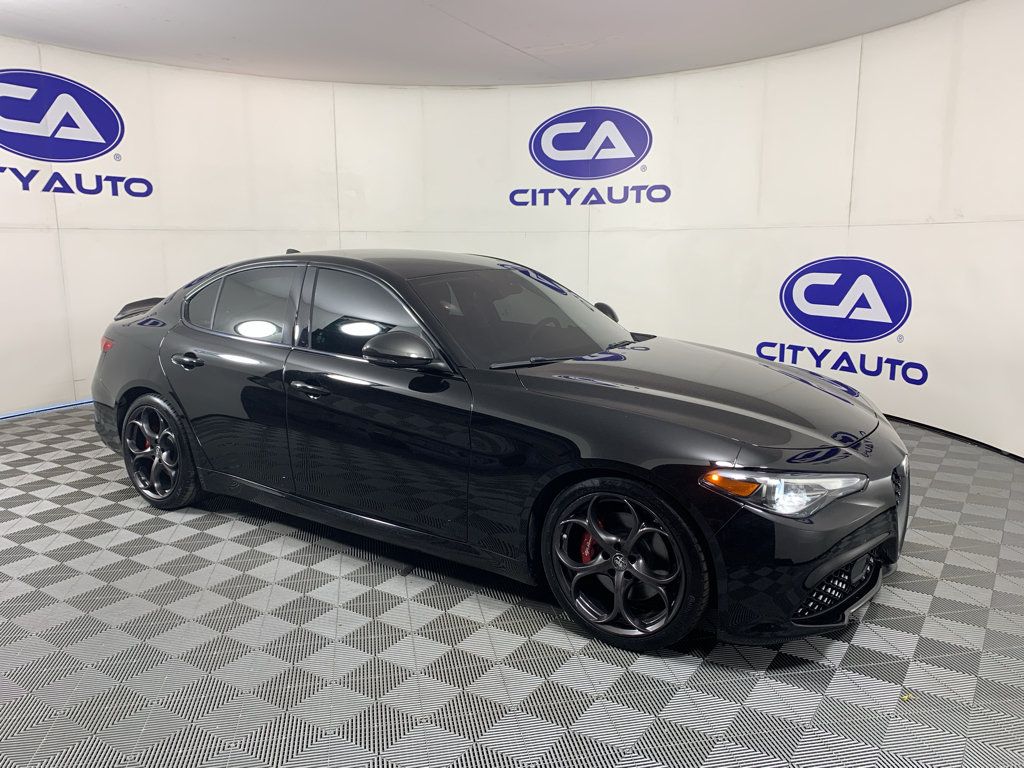 Used 2019 Alfa Romeo Giulia w/ Quick Order Package 22K Sport RWD image 1