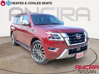 Used 2024 Nissan Armada Platinum w/ Captain's Chairs Package RWD video 1