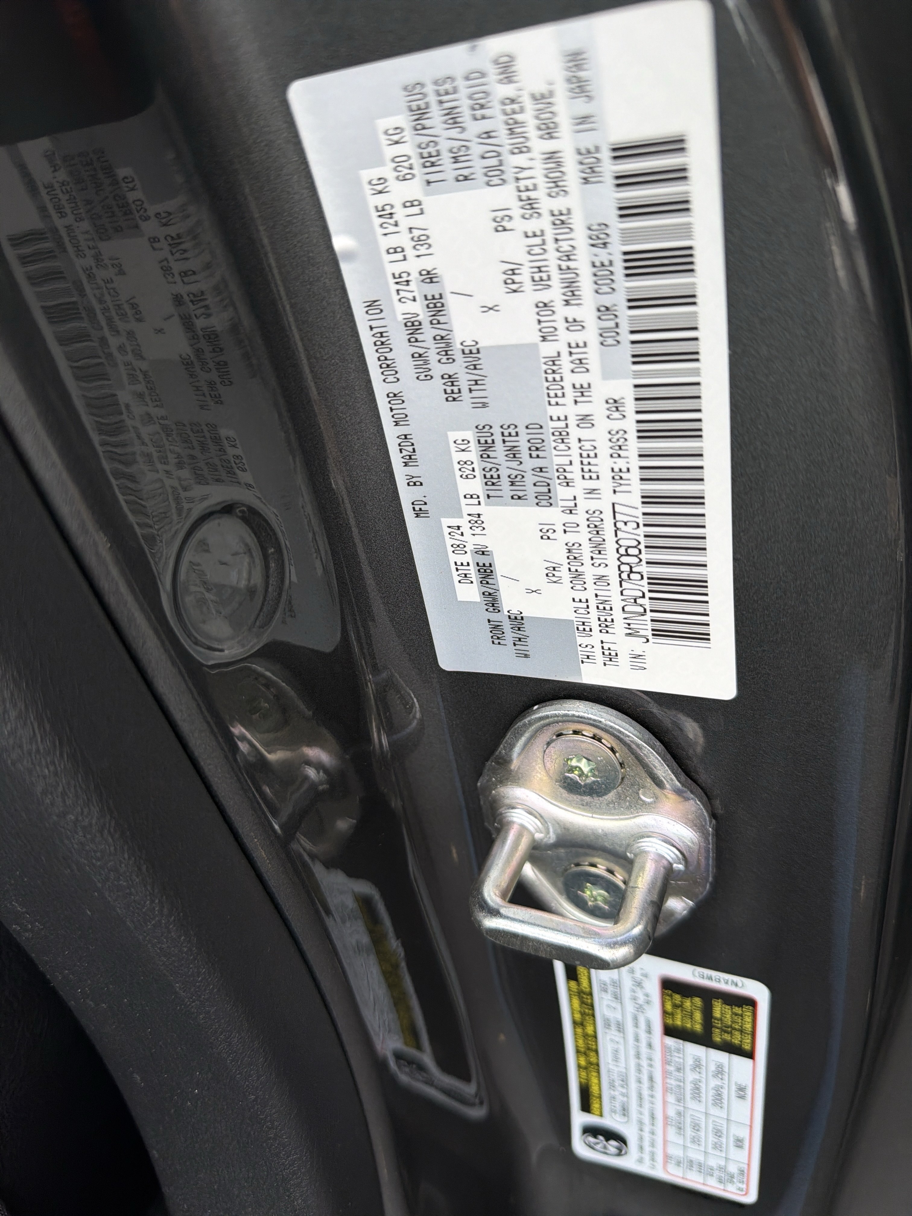 Used 2024 MAZDA MX-5 Miata Grand Touring RWD image 24