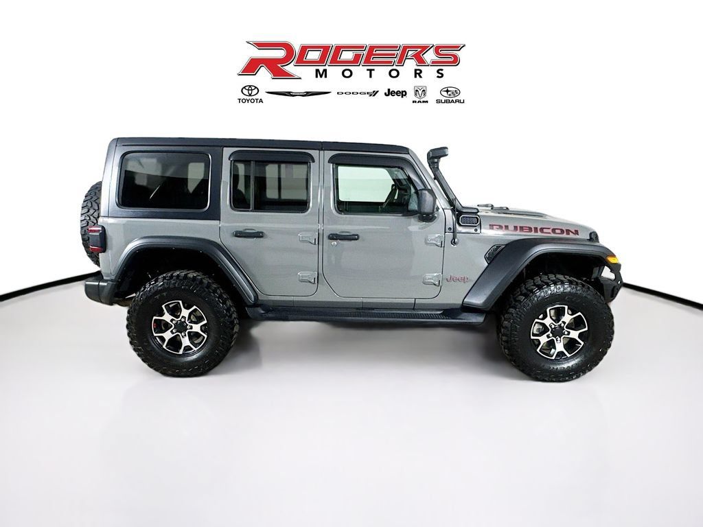 Used 2021 Jeep Wrangler Unlimited Rubicon w/ Uconnect 4C Nav & Sound Group AWD/4WD image 9