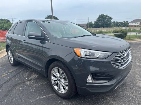 Used 2021 Ford Edge Titanium w/ Cargo Accessory Package AWD/4WD image 1