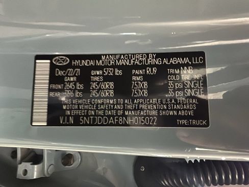 Used 2022 Hyundai Santa Cruz SEL Premium AWD/4WD image 11