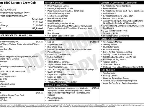 Used 2020 RAM 1500 Laramie RWD image 24