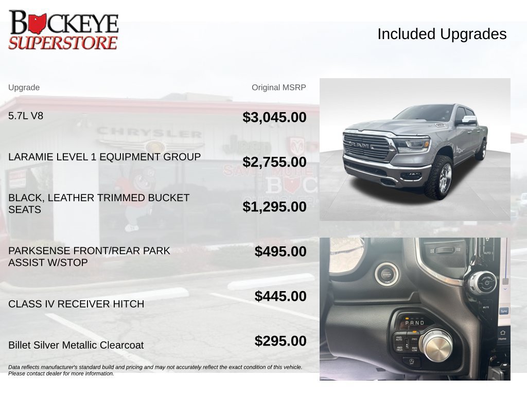 Used 2023 RAM 1500 Laramie AWD/4WD image 8
