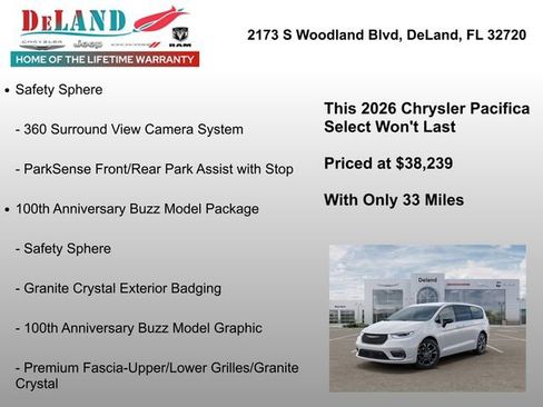 New 2026 Chrysler Pacifica Select FWD image 7