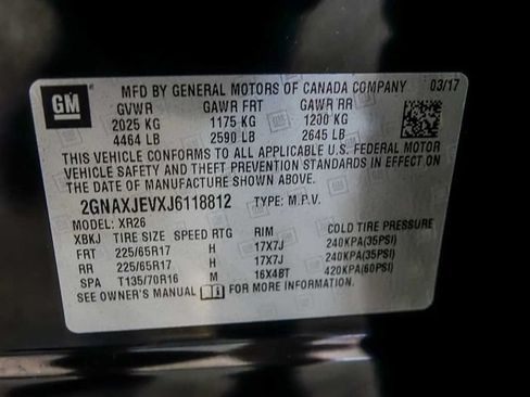 Certified 2018 Chevrolet Equinox LT FWD image 33
