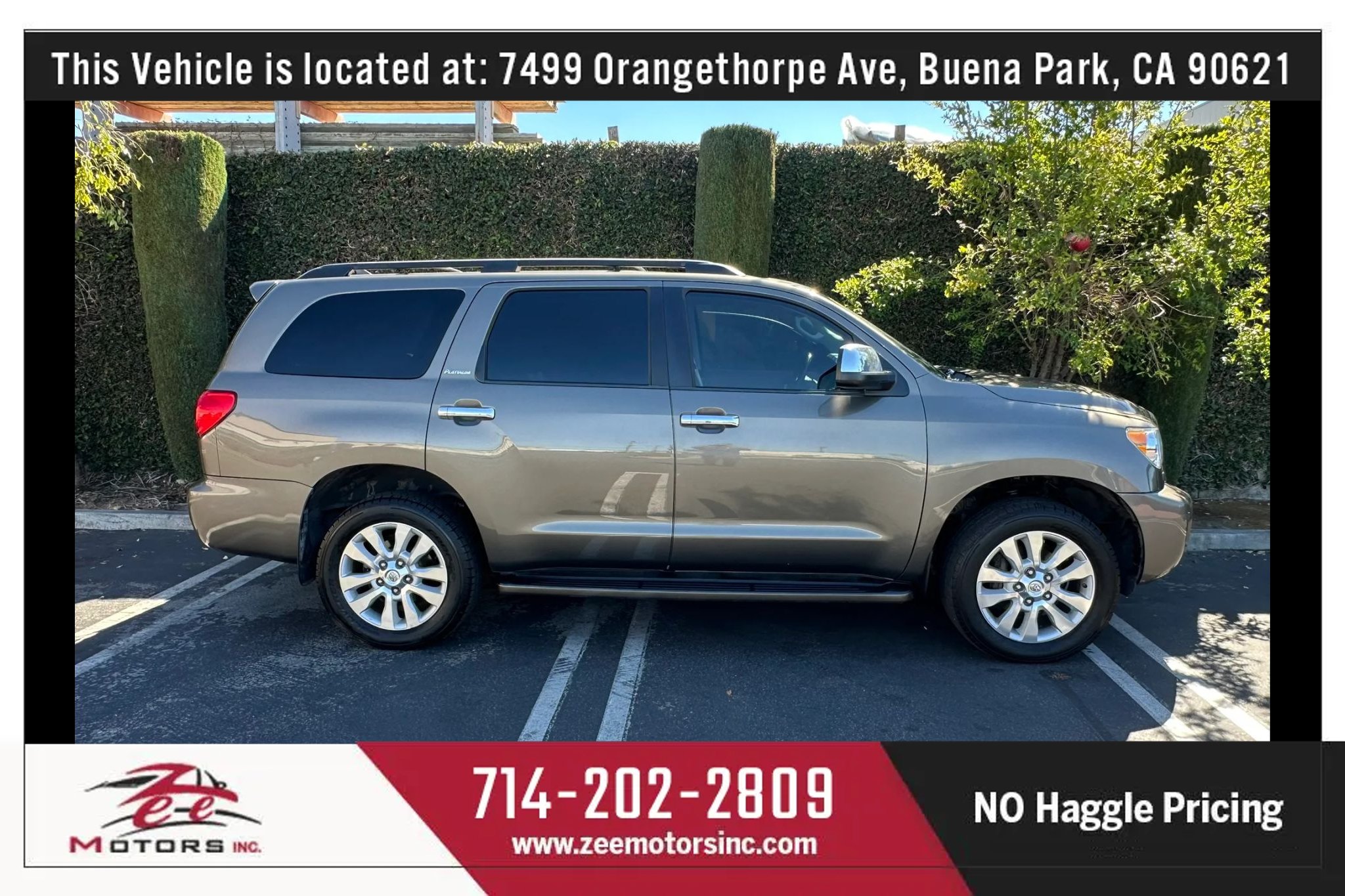 Used 2016 Toyota Sequoia Platinum AWD/4WD image 5