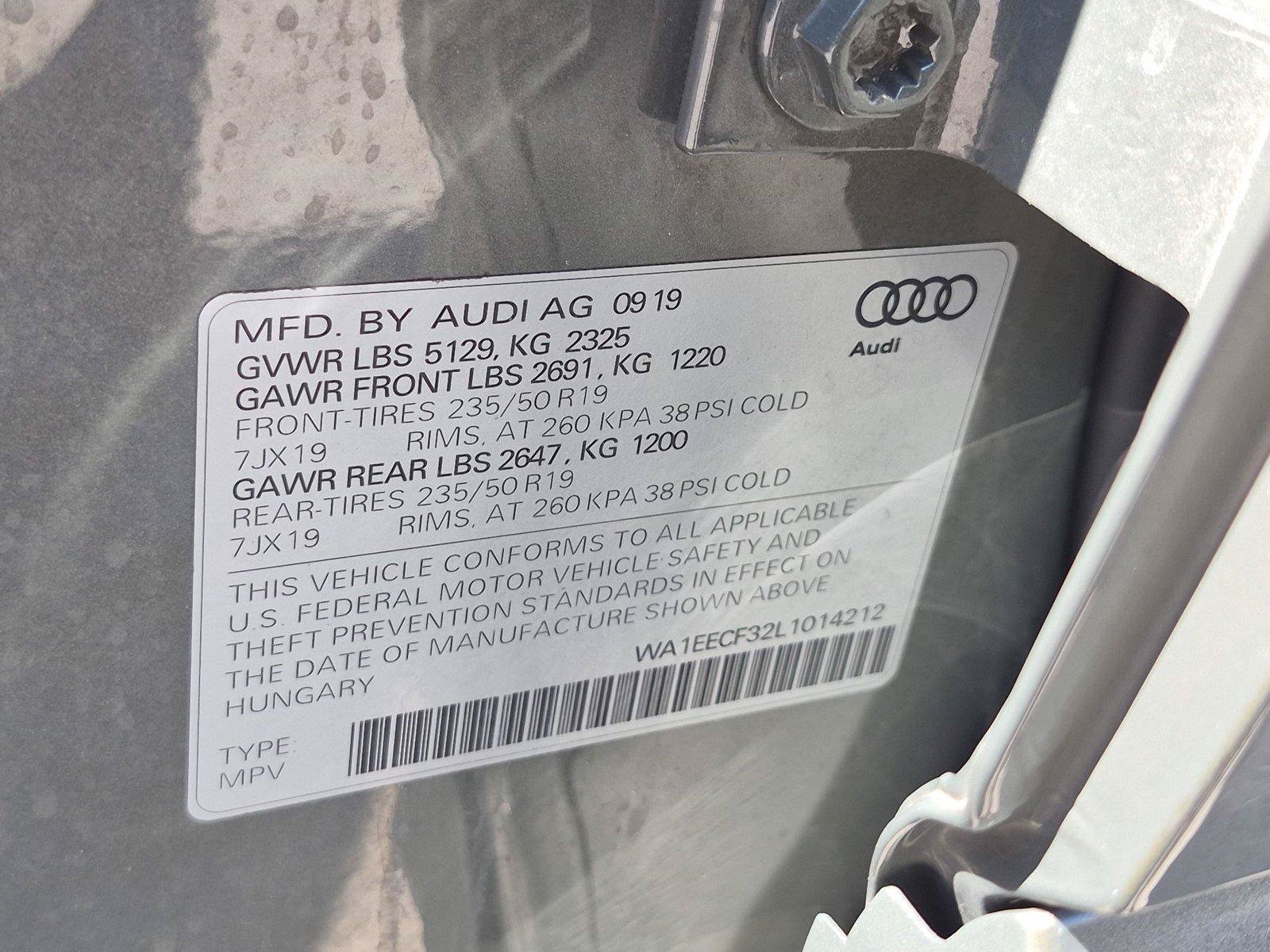 Used 2020 Audi Q3 2.0T Premium Plus w/ Premium Plus Package AWD/4WD image 42