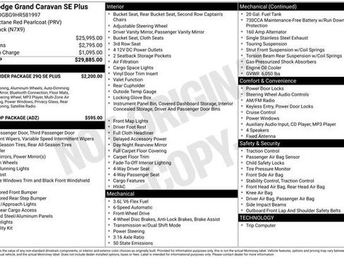 Used 2017 Dodge Grand Caravan SE image 15