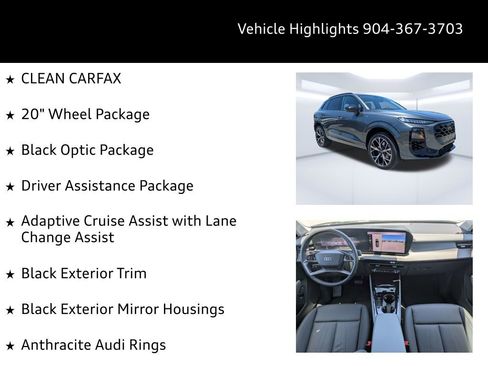 Certified 2026 Audi Q3 quattro 2.0T w/ 20" Wheel Package AWD/4WD image 12