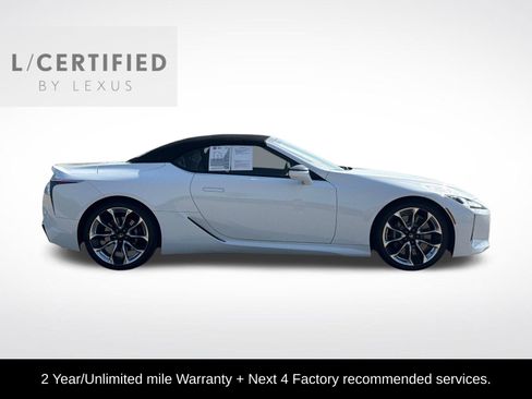 Used 2022 Lexus LC 500 Convertible w/ Touring Package image 2