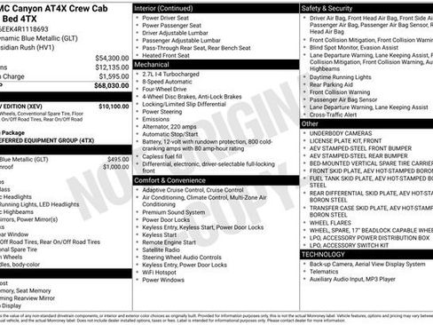 Used 2024 GMC Canyon AT4X w/ AT4X AEV Edition image 43