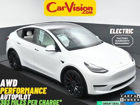 Used 2022 Tesla Model Y Performance AWD/4WD image 1