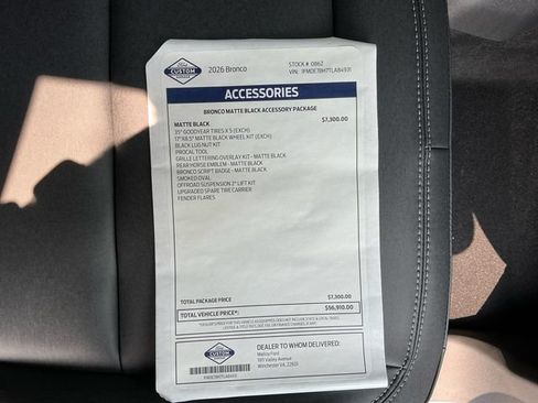 New 2026 Ford Bronco Big Bend AWD/4WD image 26