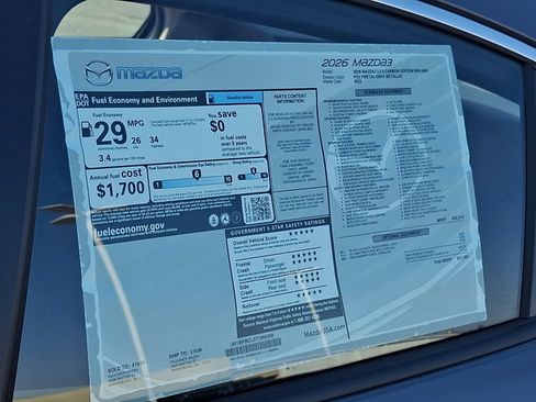 New 2026 MAZDA MAZDA3 Carbon image 24